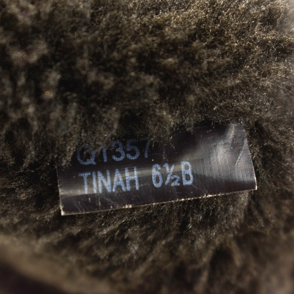 COACH: Tinah Brown Leather & C logo mid-calf boots - Picture 6 of 8